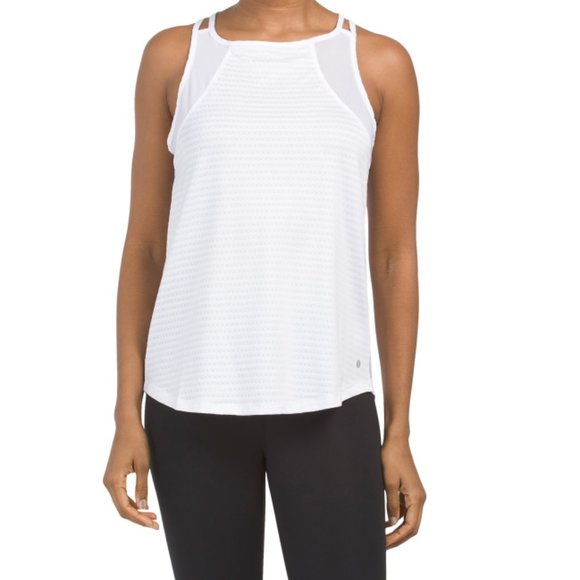 Layer 8 Tops Layer 8 Arctic White Performance Tank Poshmark